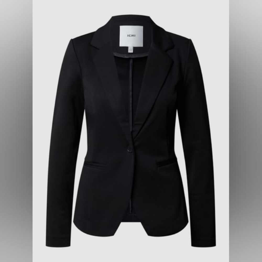 Ichi Ihkate Blazer Jacket Black XL Cardigan - Picture 8 of 16